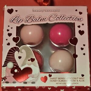 Beauty Concepts Lip Balm Set - Pink and Cream
